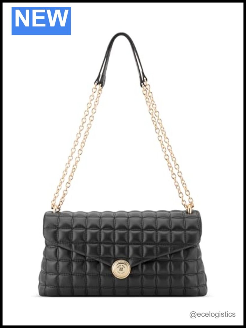 Convertible Crossbody Satchel with Snap Closure Adjustable Strap Polyurethane